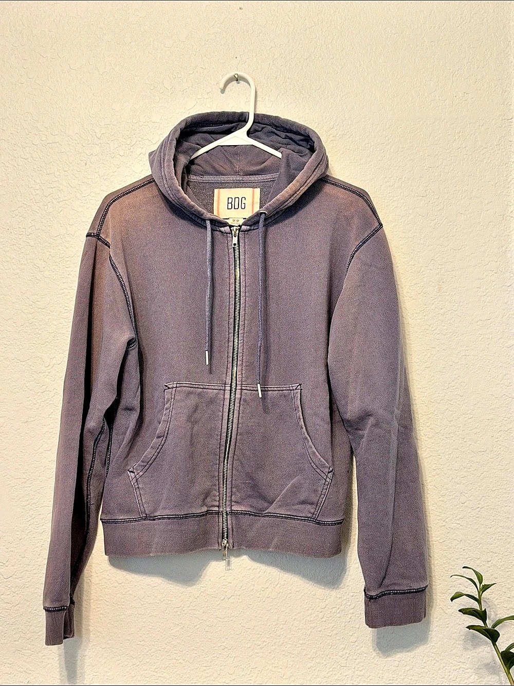 BDG Bonfire Full Zip Hoodie Medium